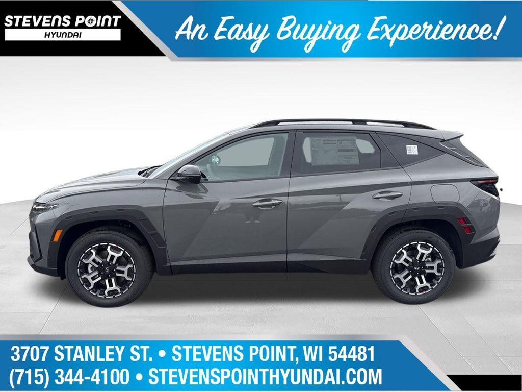 2026 Hyundai Tucson — rear three-quarter view